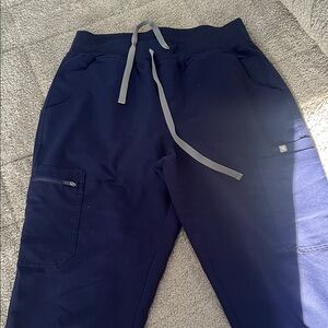 Figs Technical Collection Navy Scrubs Top and Bottom